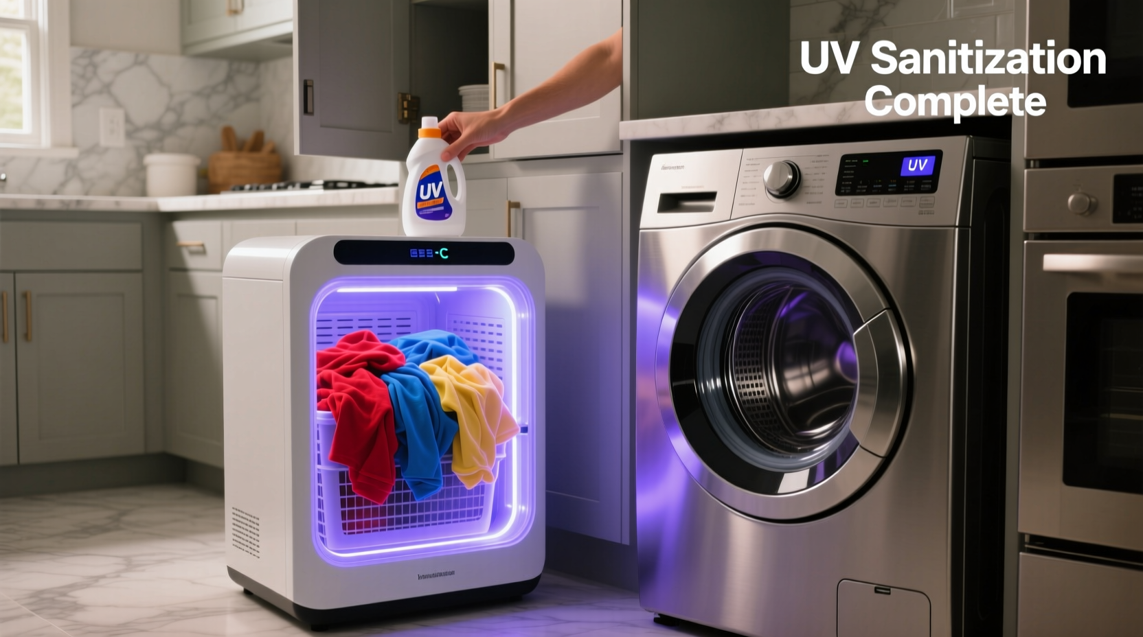 uv laundry sanitizers safe for colors replace detergent