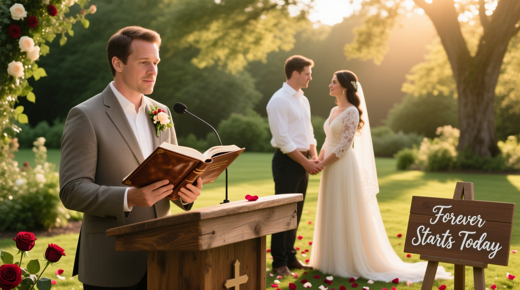 how do you perform a wedding