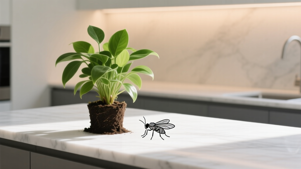 Get Rid of Gnats in Indoor Plants in Bright Light