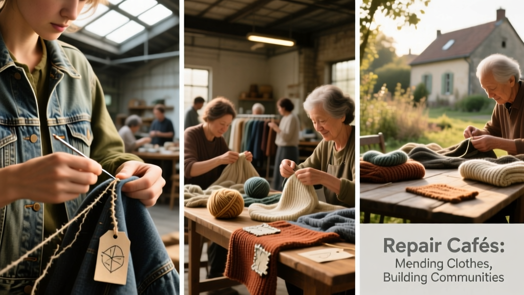 Repair Cafés: Where Fashion Fixing Meets Community Power