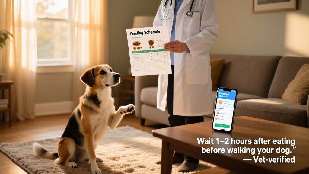 How Long Should I Wait to Take My Dog Out After Eating? Vet Verified Feeding & Bowel Schedule