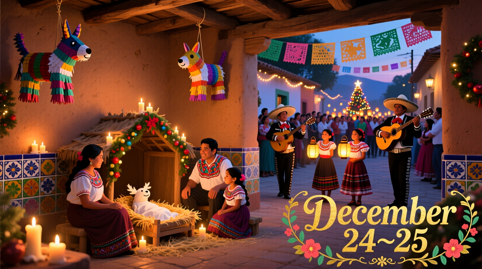 when does mexico celebrate christmas