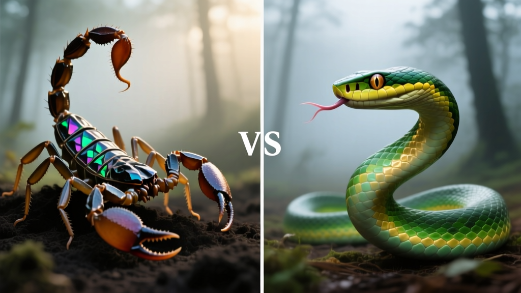 Scorpion vs Snake: Dream Symbol Comparison
