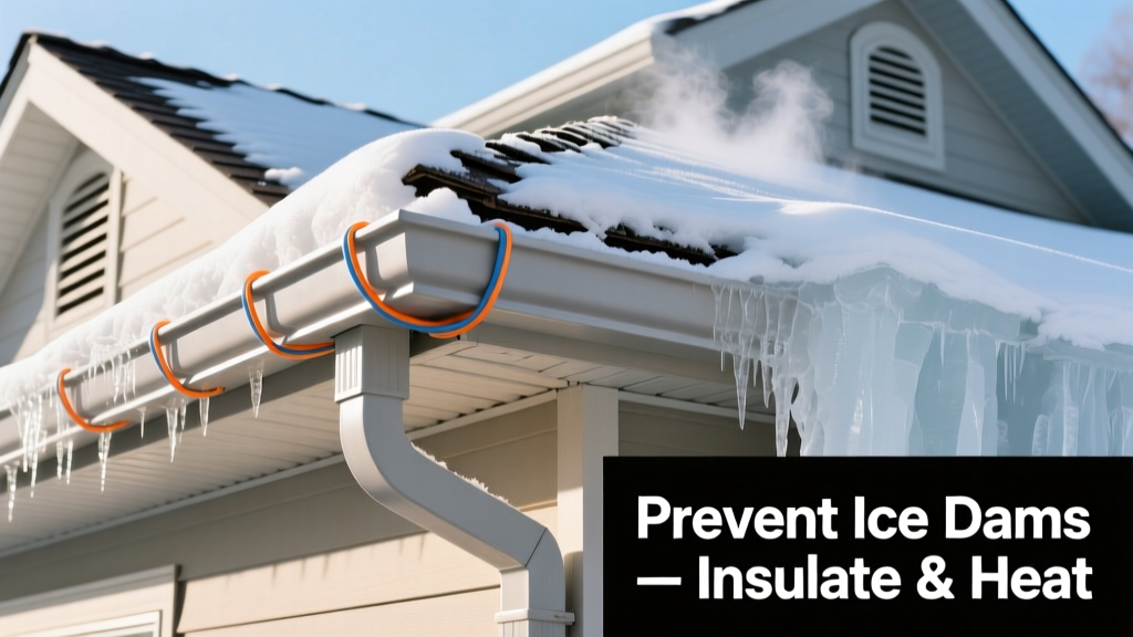 How to Prevent Gutter Ice Dams on Your Roof