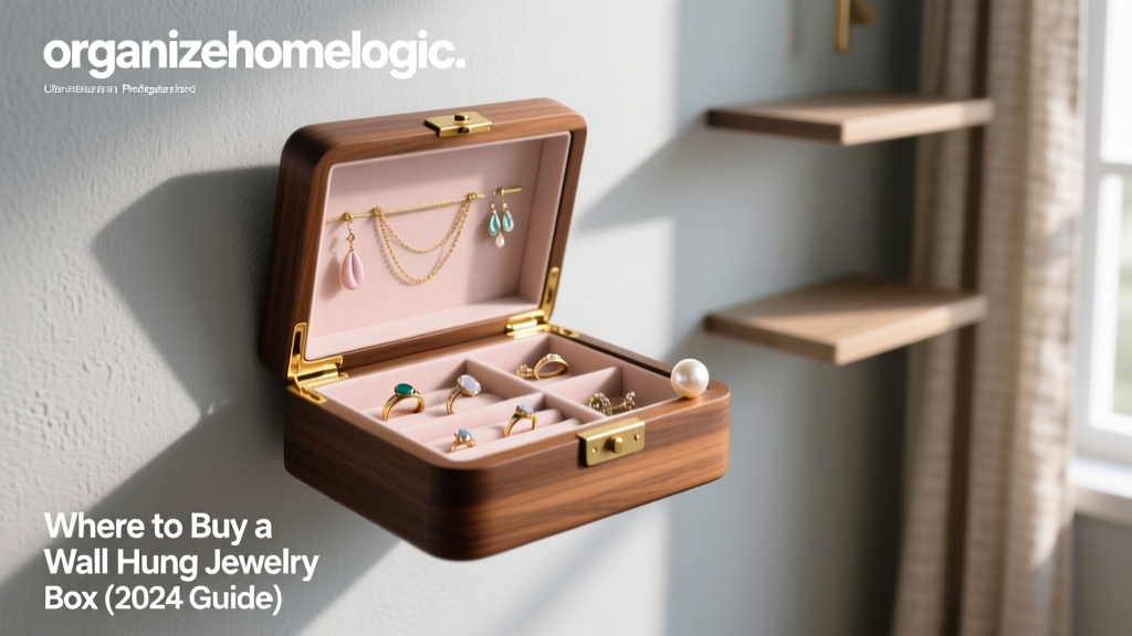Where to Buy a Wall Hung Jewelry Box (2024 Guide)