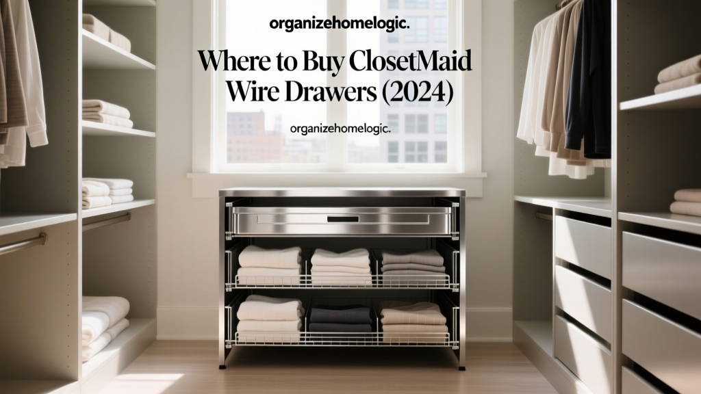 Where to Buy ClosetMaid Wire Drawers (2024)