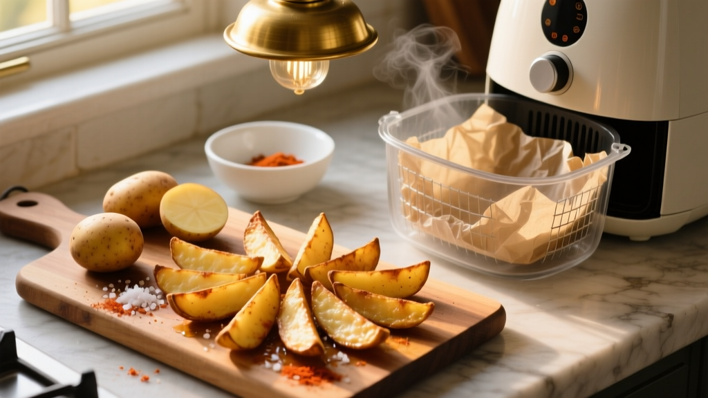 Air Fryer Potato Wedges: Crispy, Healthy & Budget-Friendly