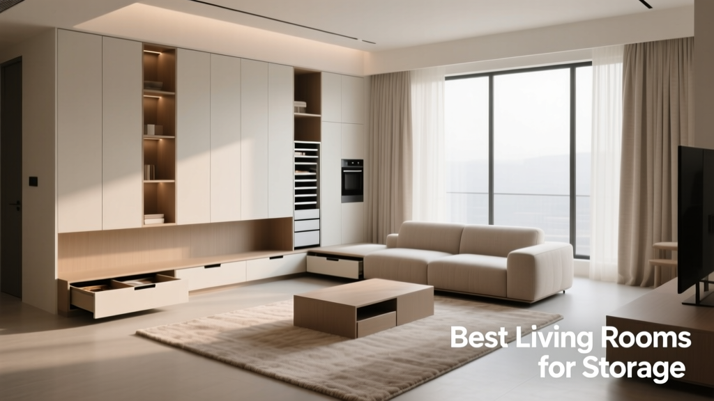 Best Living Rooms for Storage: Smart, Stylish, and Space-Savvy Solutions