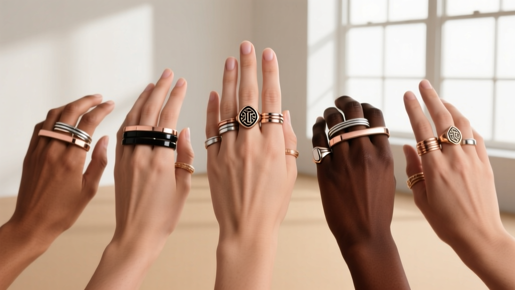 How to Stack Signet Rings with Thin Bands Like a Pro
