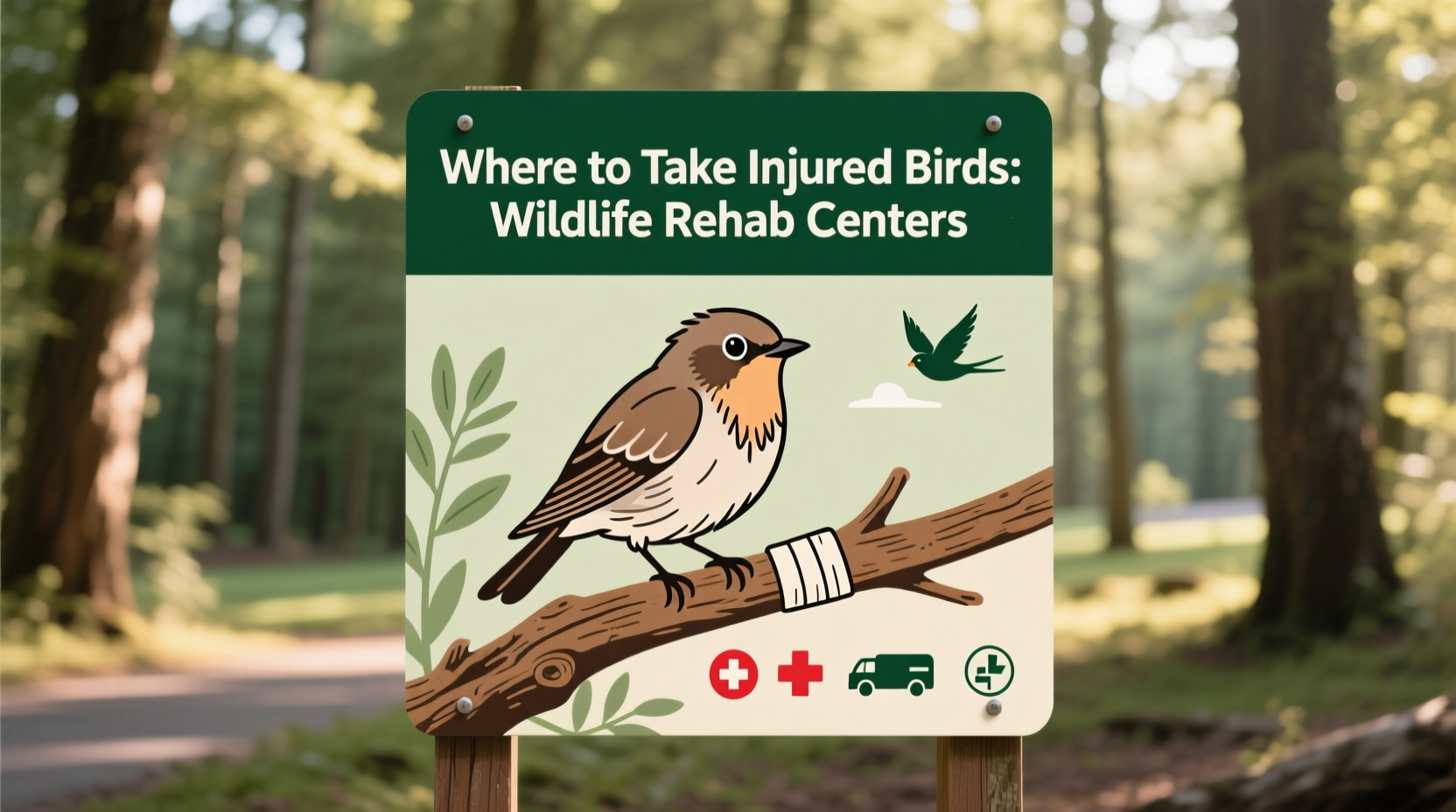 Where to Take Injured Birds: Wildlife Rehab Centers