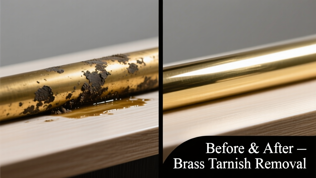 How to Remove Brass Tarnish from Laminate Surfaces
