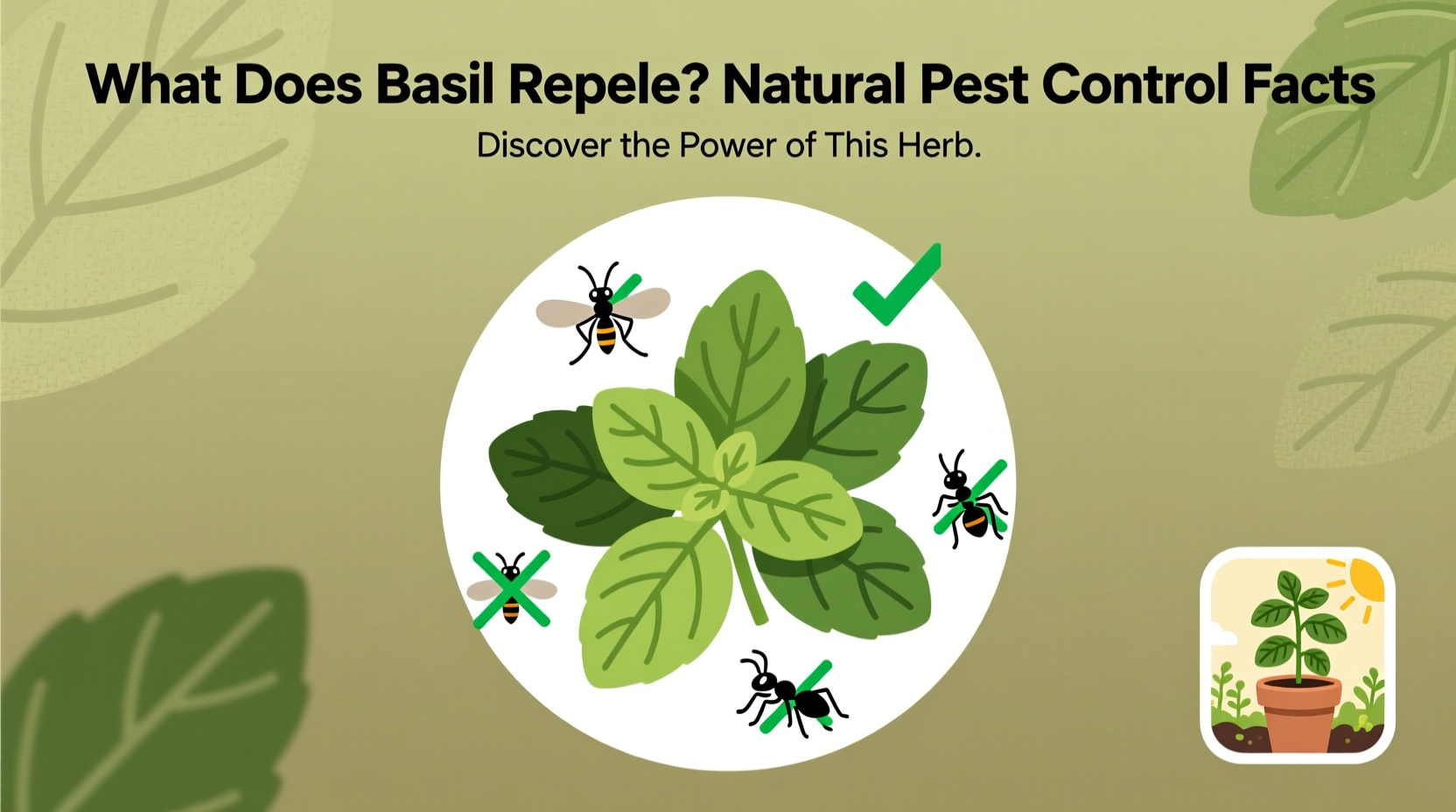 5 Pests Basil Repels Naturally | TheHomeSprouts