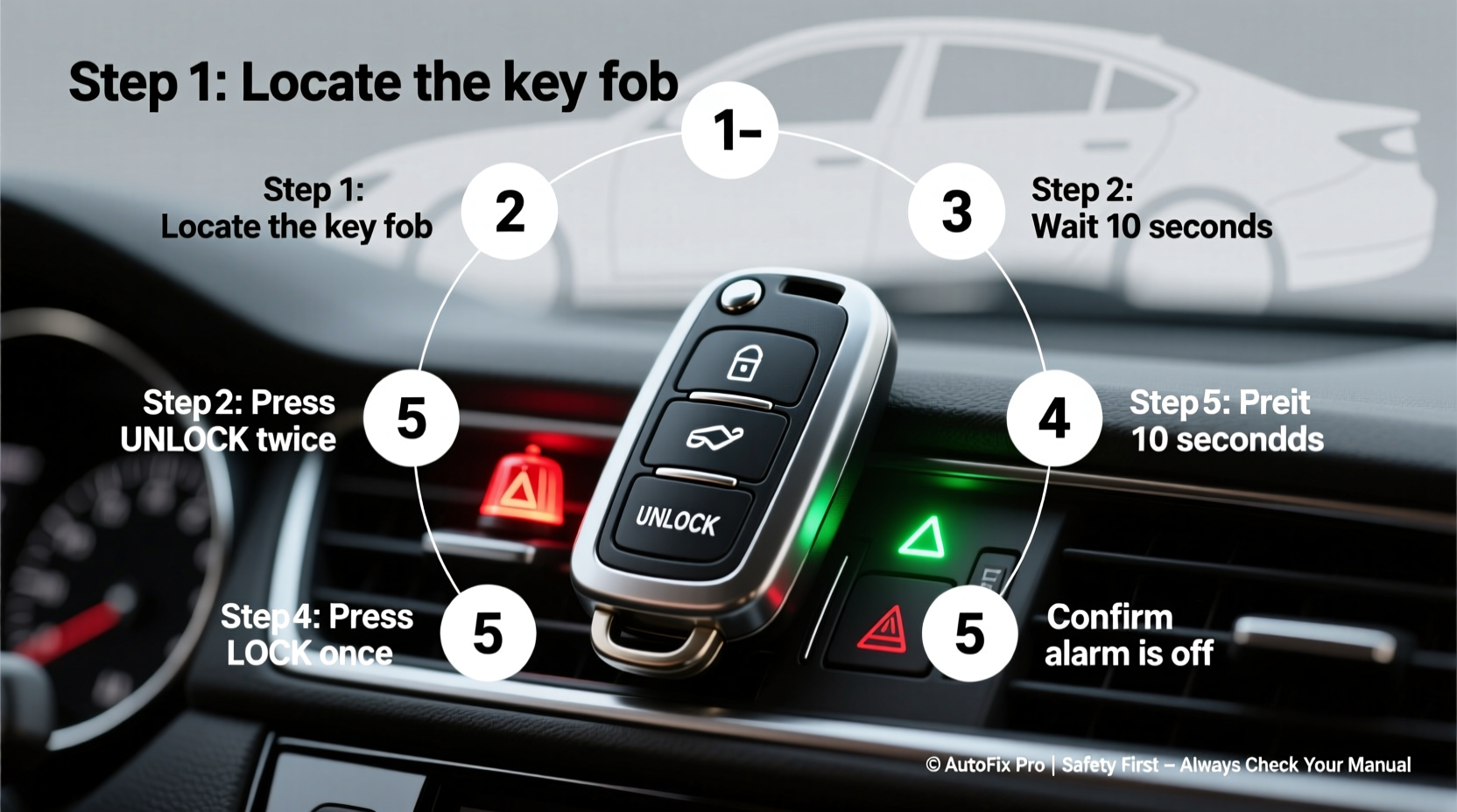 how to disable car alarm