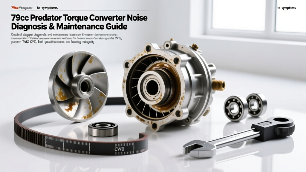 79cc Predator Torque Converter Noise Diagnosis & Maintenance Guide