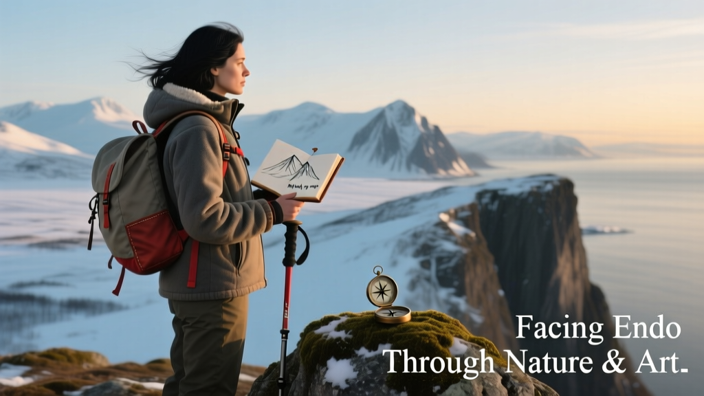 In Northern Norway: Facing My Endometriosis Through Nature and Art