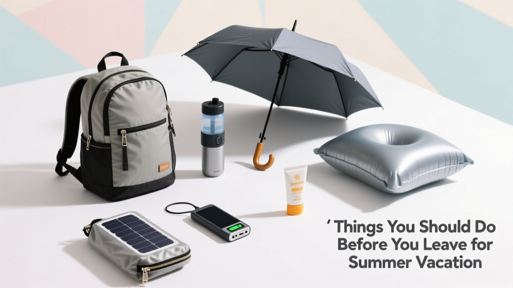 12 Essential Things You Should Do Before You Leave For Summer Vacation