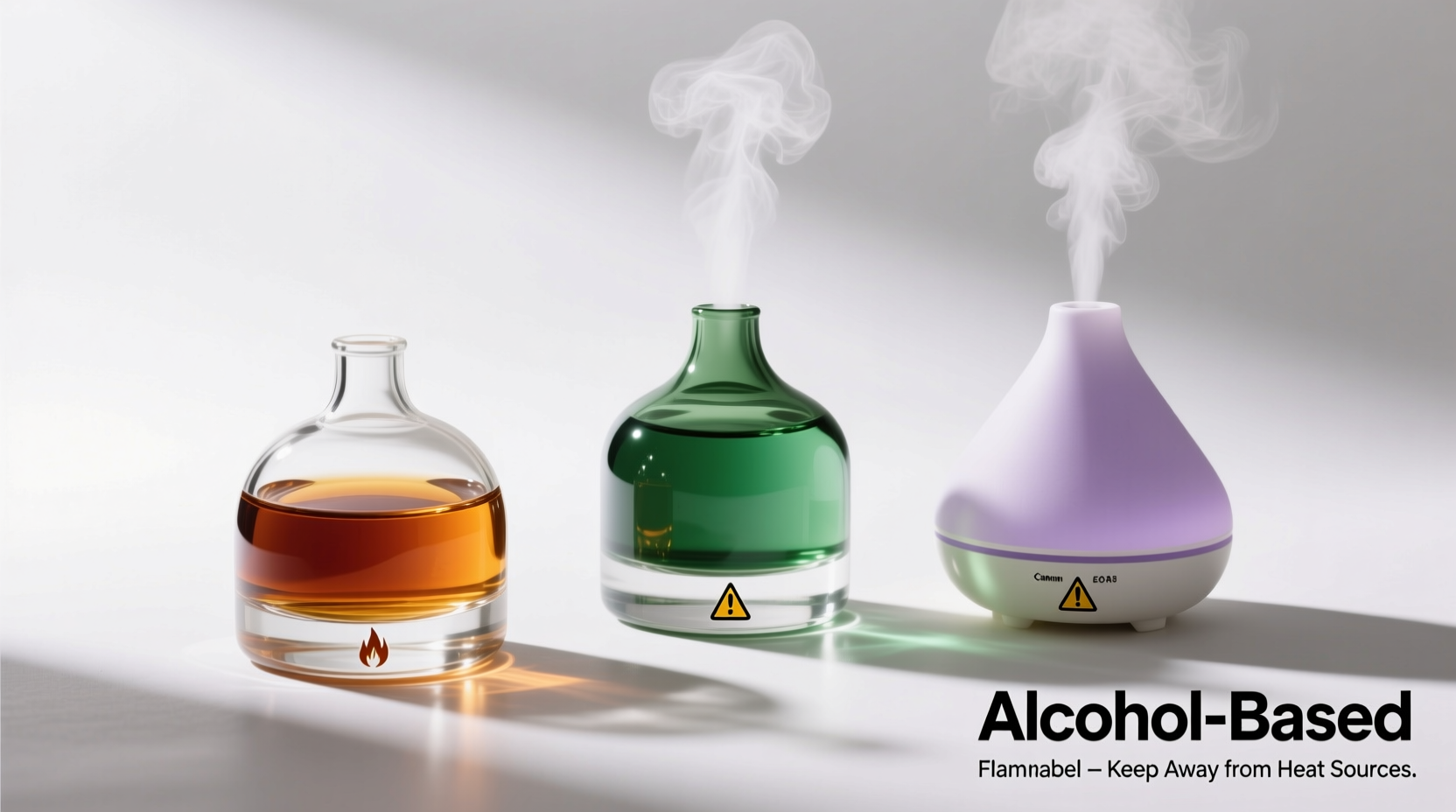 aromatherapy diffusers with alcohol based oils safety considerations