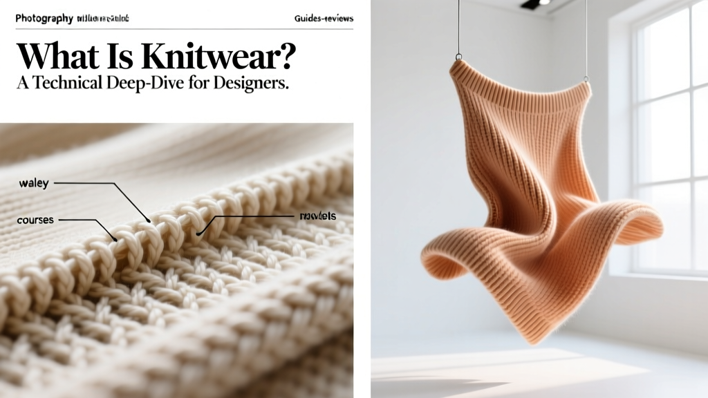 What Is Knitwear? A Technical Deep-Dive for Designers