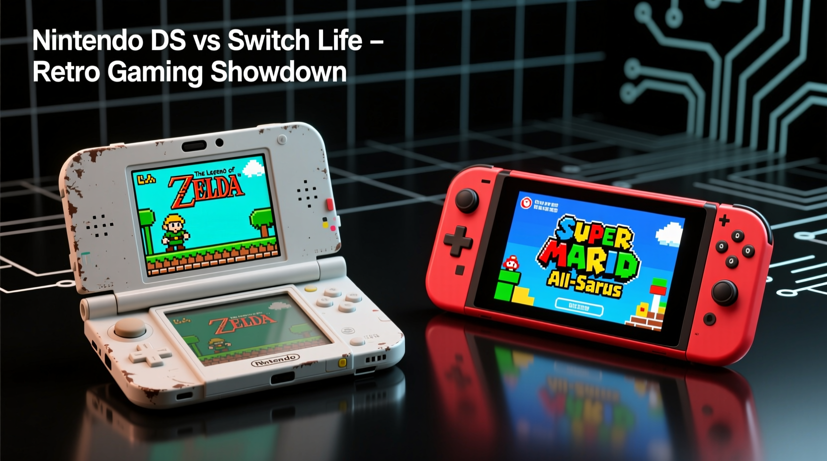 nintendo ds vs switch lite which handheld is better for retro gaming