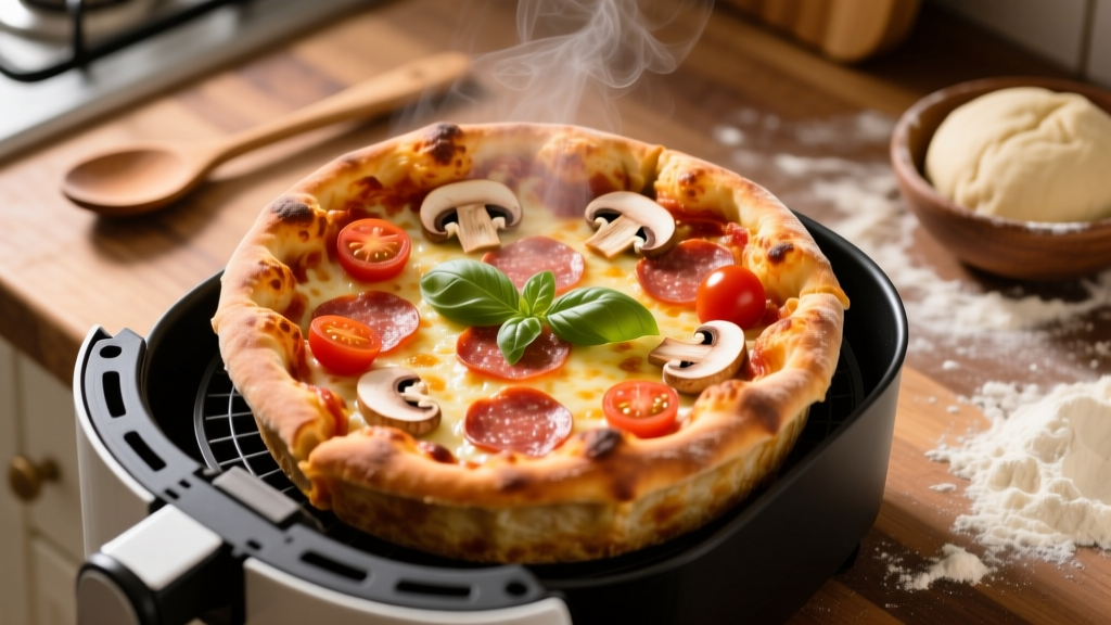 Air Fry Frozen Deep Dish Pizza: Crispy, Fast & Foolproof
