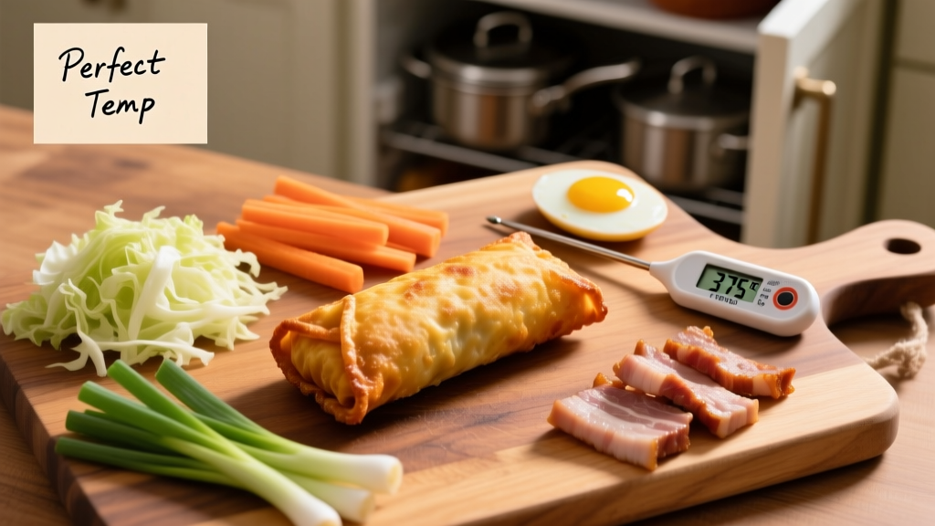 Air Fryer Egg Rolls: Perfect Time & Temp Guide