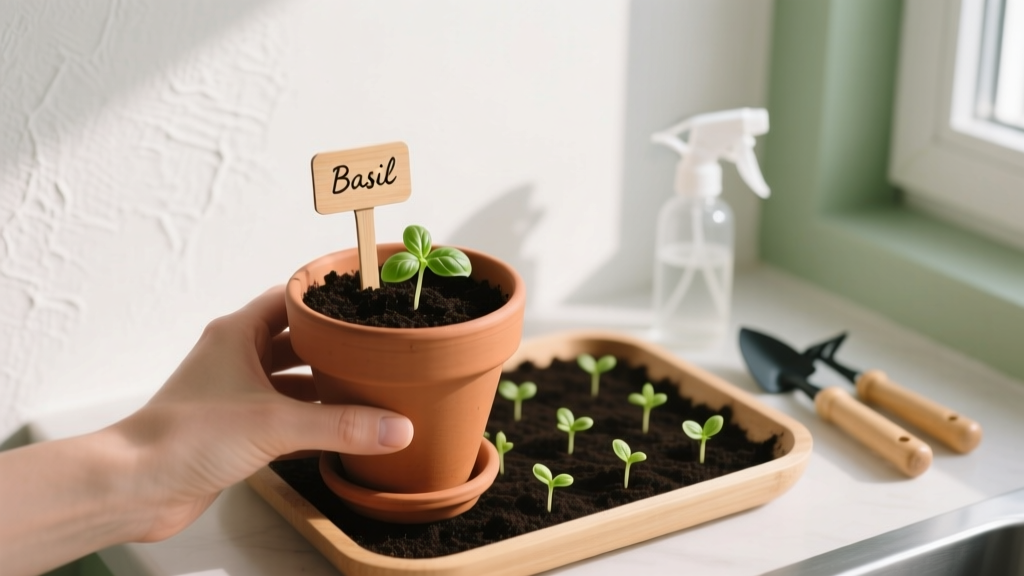 Sweet Basil Seeds Indoors Under $20 (2026)