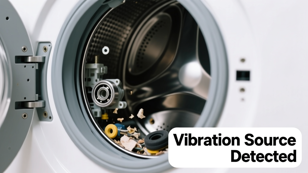 Washer Vibration Excessive Making Clicking Sound: Quick Diagnosis