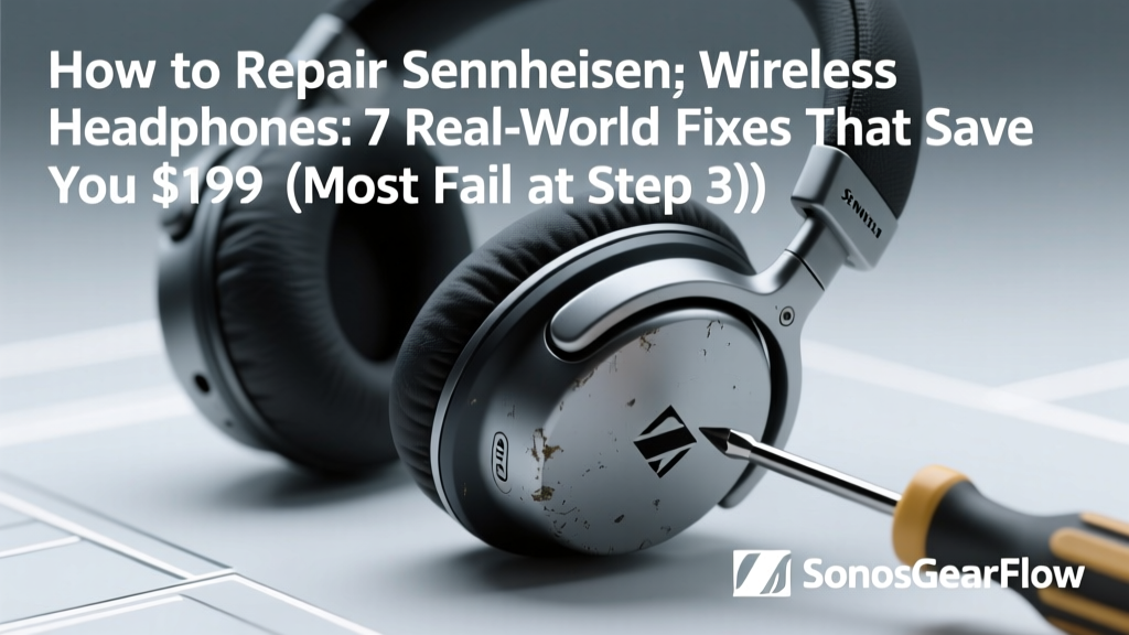 Sennheiser Wireless Headphones Repair Guide (2026)