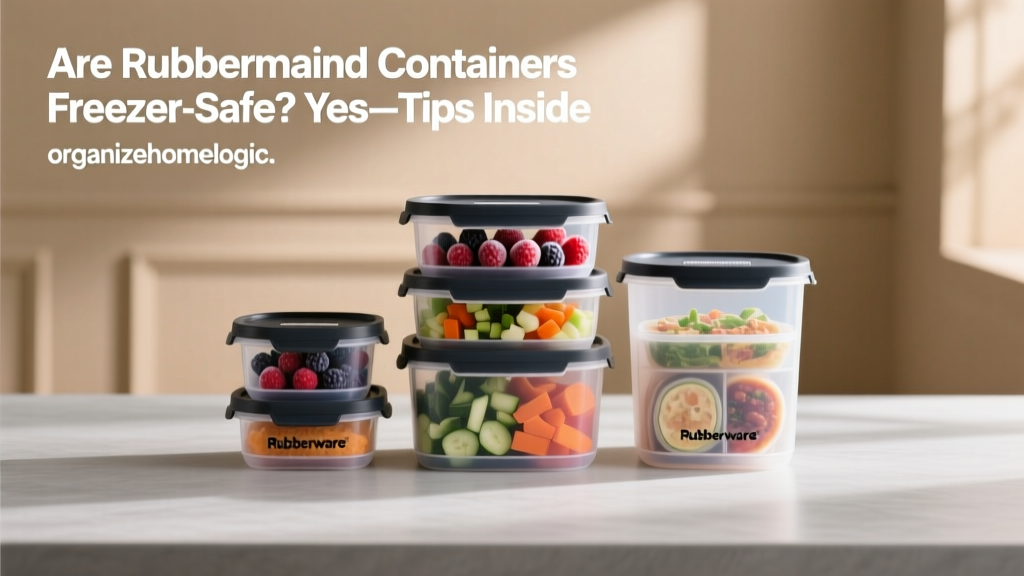Are Rubbermaid Containers Freezer-Safe? Yes—Tips Inside
