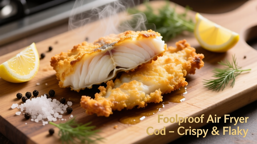 Frozen Cod Loins in Air Fryer: Crispy, Flaky & Easy