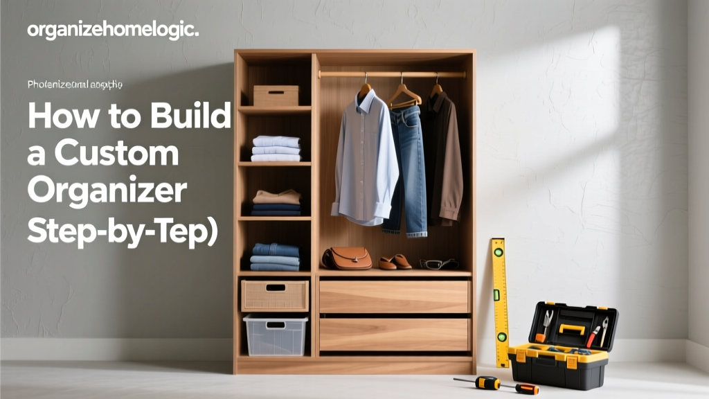 How to Build a Custom Closet Organizer (Step-by-Step)