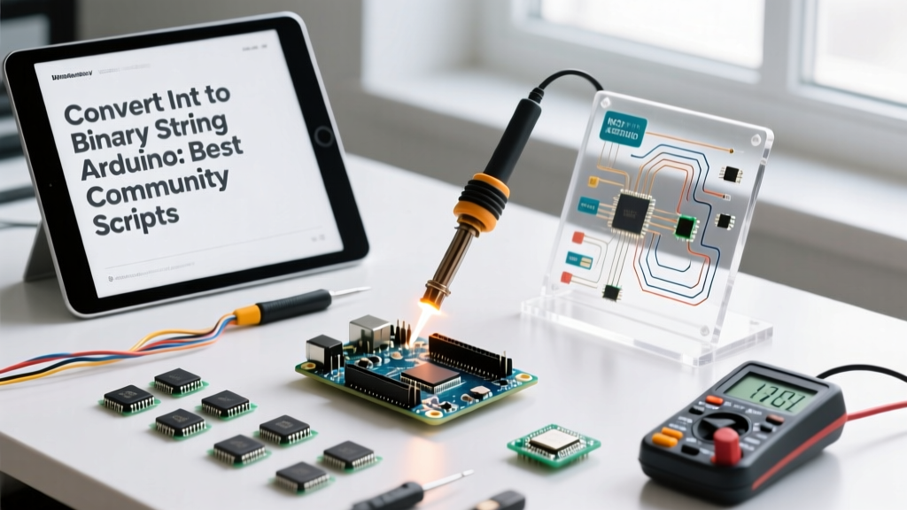 Convert Int to Binary String Arduino: Best Community Scripts