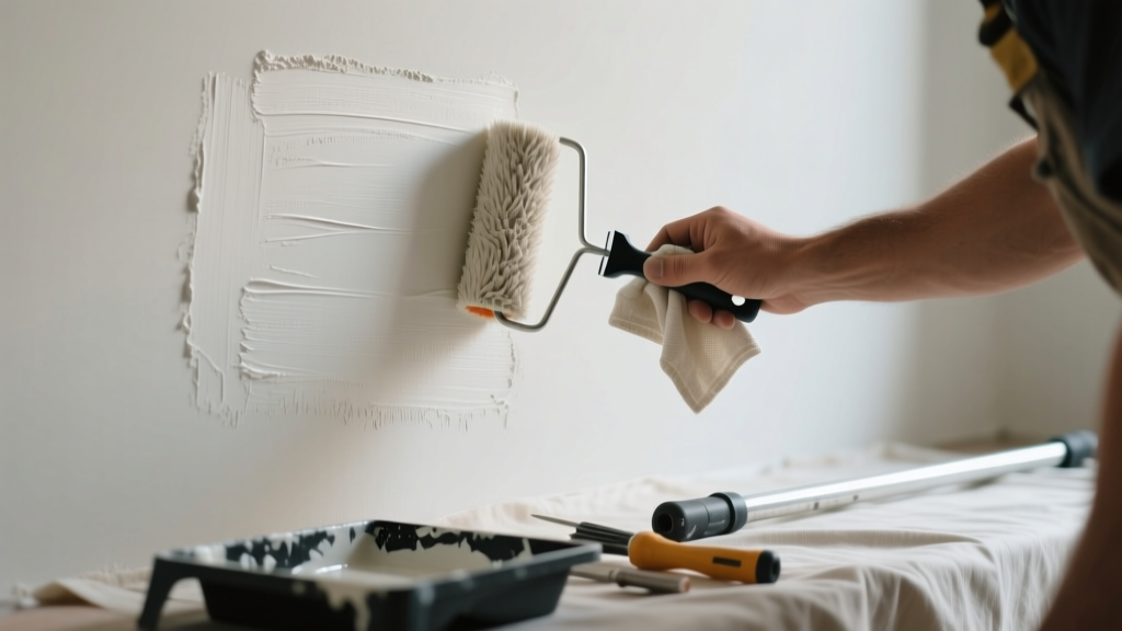 Fix Noisy Paint Roller Marks on Walls or Ceilings