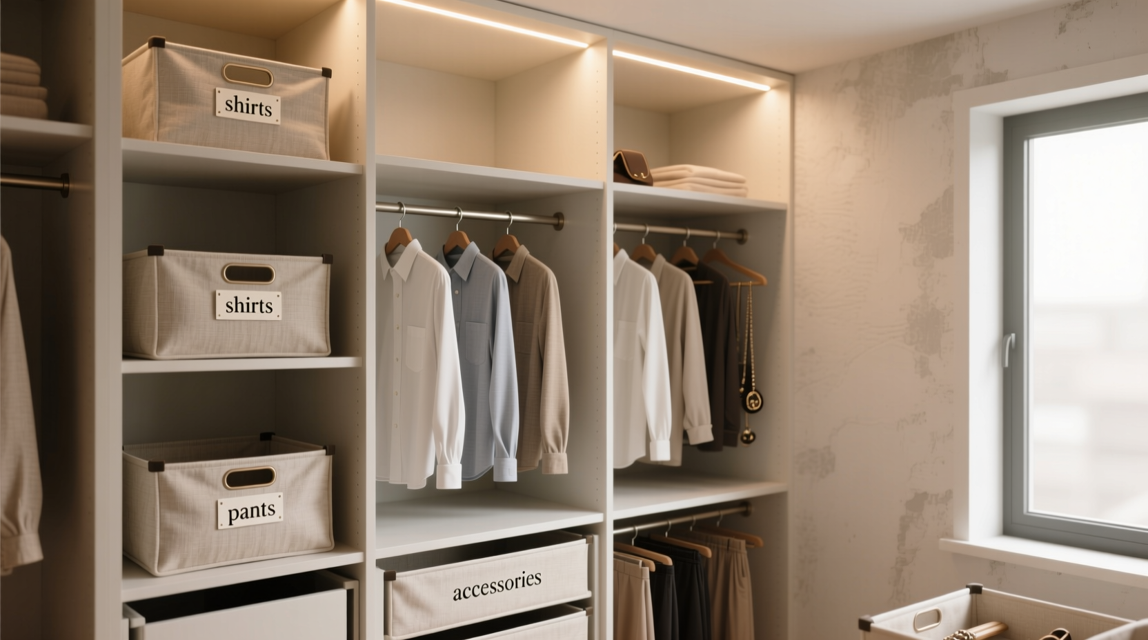 closet organization tips linen to clothing closet