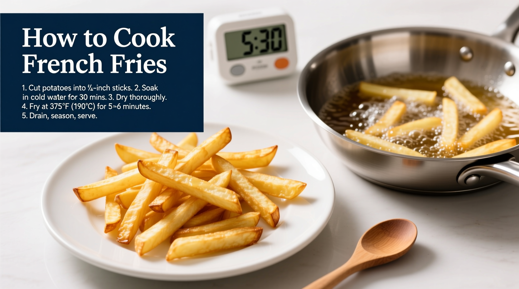 how do i cook french fries