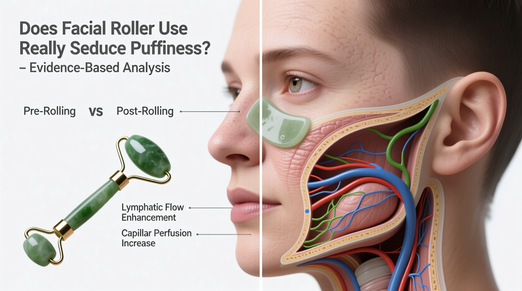 does facial roller use really reduce puffiness or is it placebo