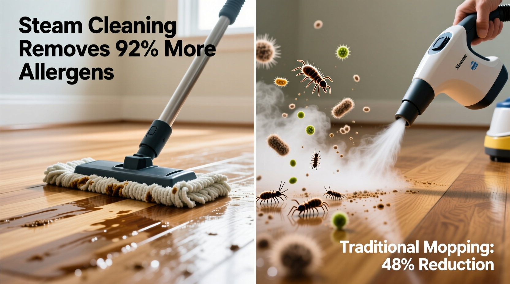 Steam Cleaning Vs Traditional Mopping Which Removes More Allergens From ...