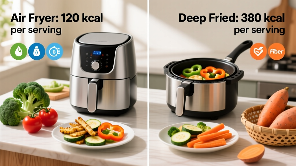 Air Fryer Calories vs Deep Frying: The Real Numbers