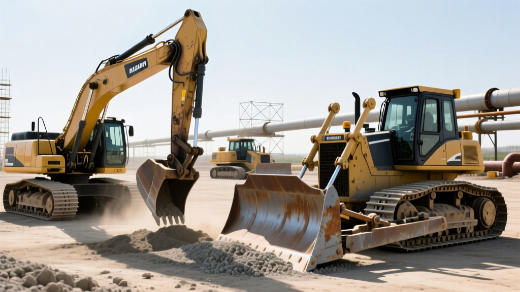 Construction Material Handling Equipment: Pipeline Maintenance