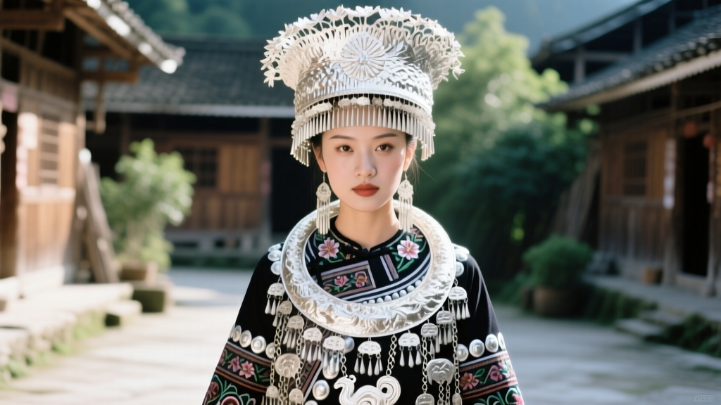 Miao Traditional Dress: Guizhou Folk Embroidery & Silver