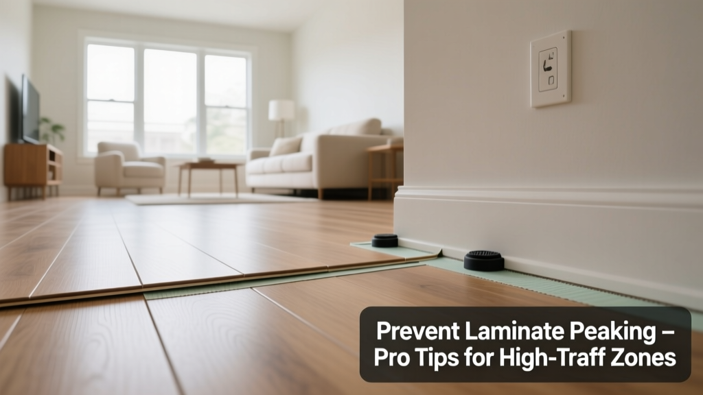 How to Prevent Laminate Floor Peaking in High-Traffic Rooms