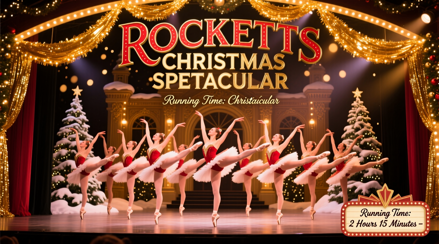 how long is the rockettes christmas spectacular