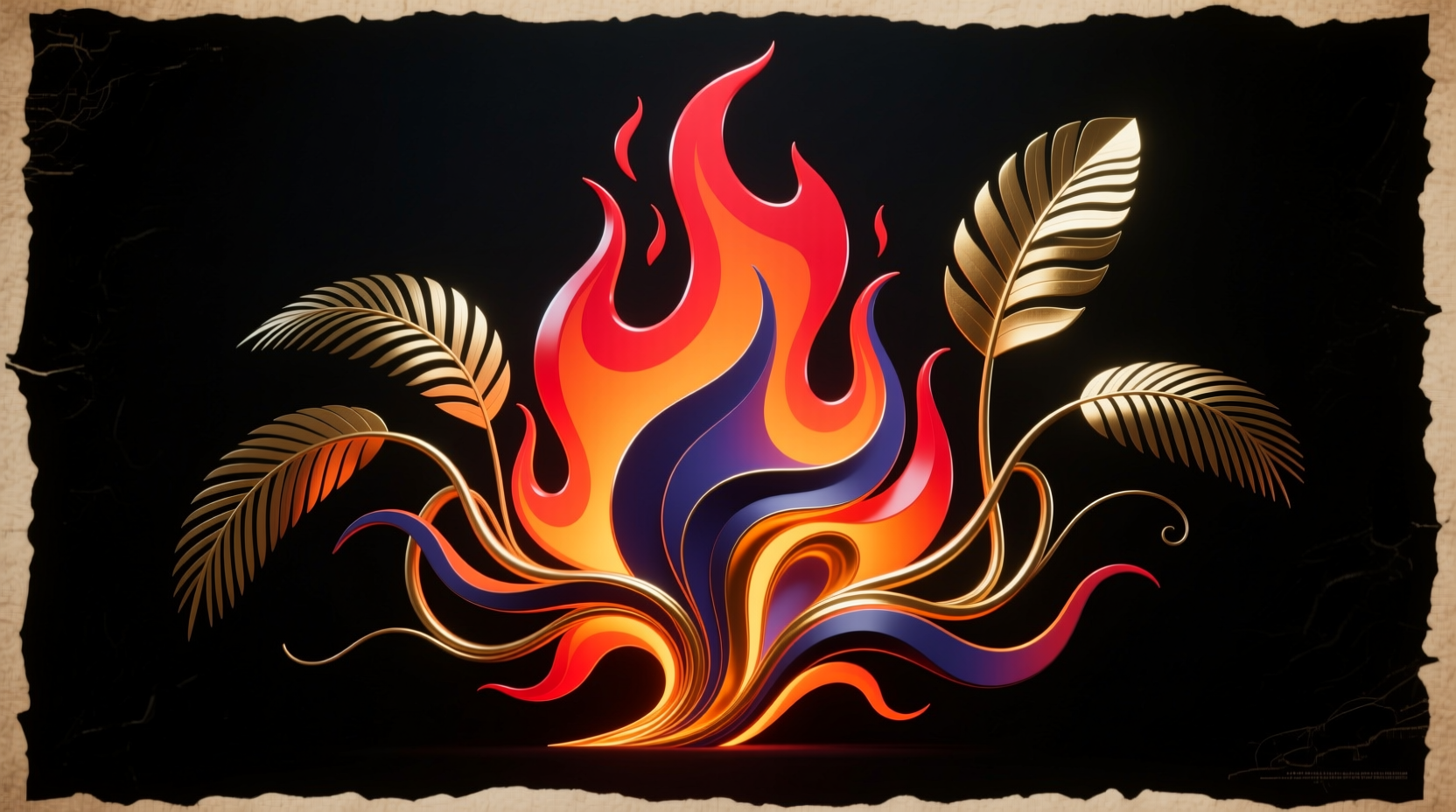 variegated burle marx flame