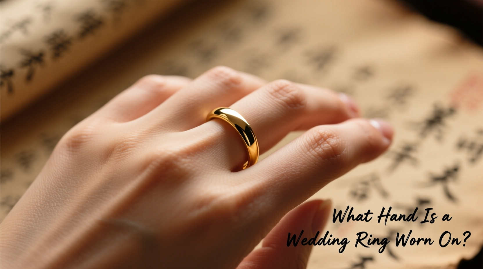 what hand is a wedding ring worn on