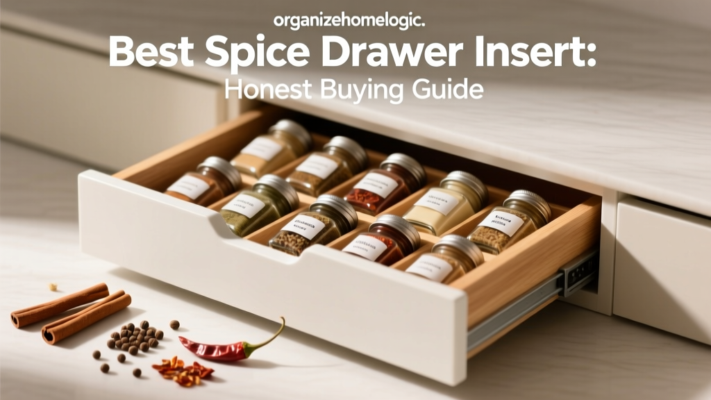 Best Spice Drawer Insert: Honest Buying Guide