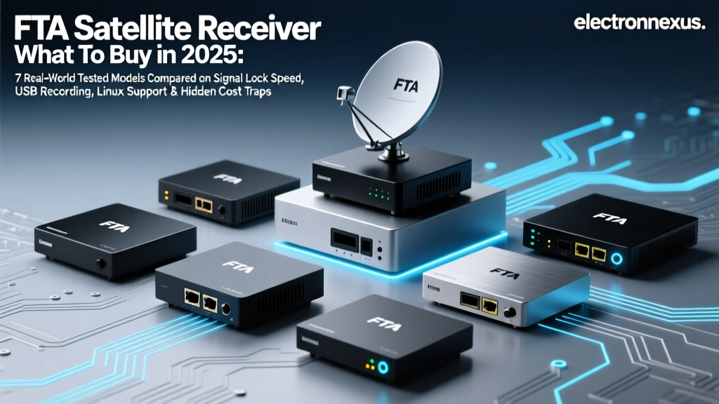 FTA Satellite Receiver What To Buy in 2025: 7 Real-World Tested Models Compared on Signal Lock Speed, USB Recording, Linux Support & Hidden Cost Traps