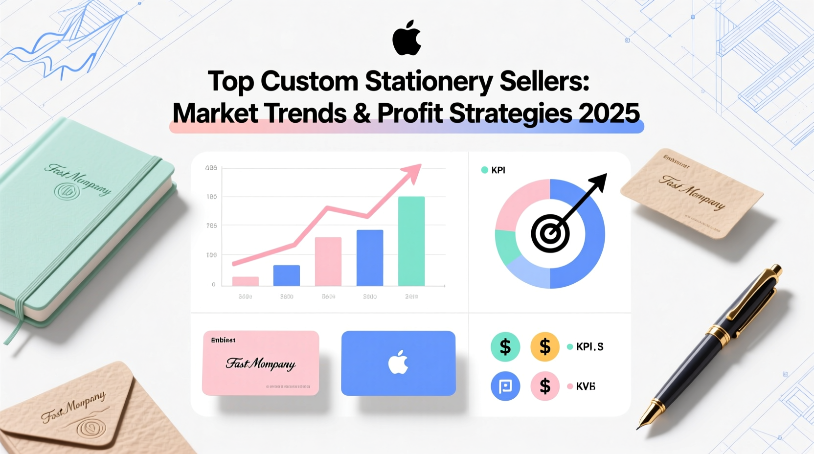 custom stationary top sellers