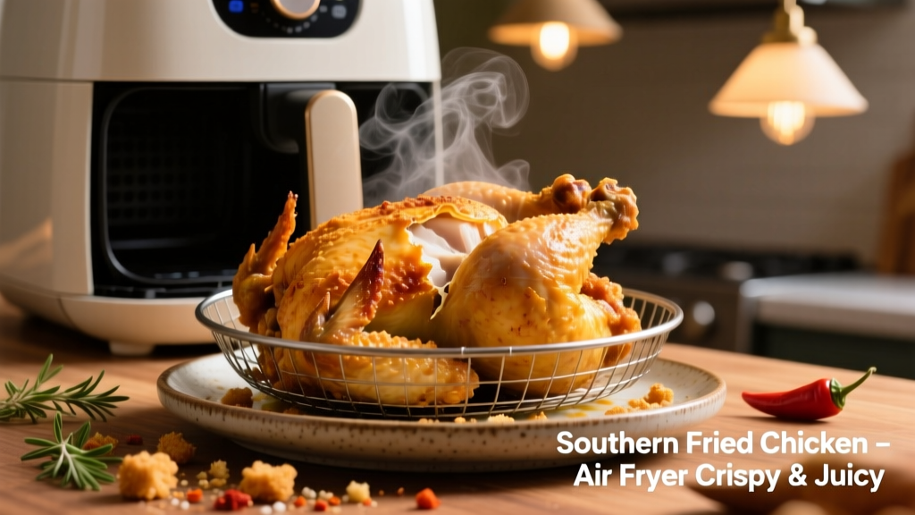 Crispy Southern Fried Chicken in Air Fryer