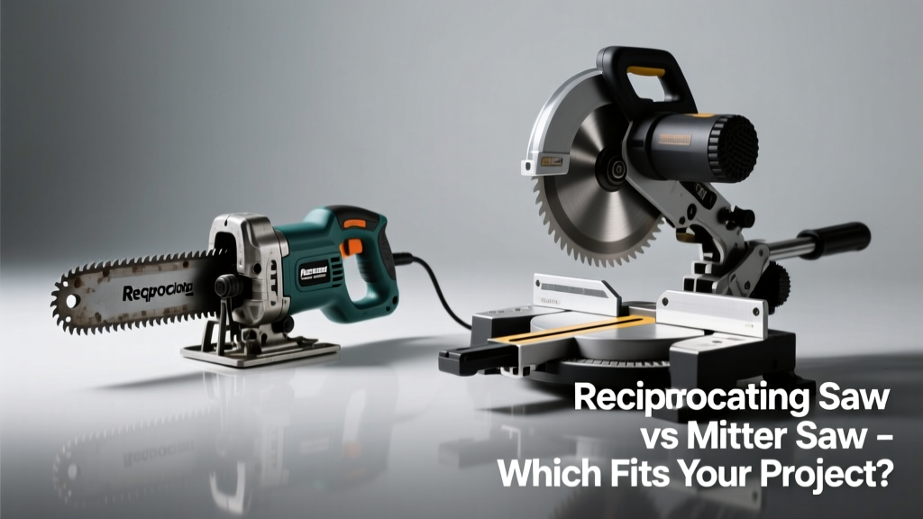 Reciprocating Saw vs Miter Saw: Which Fits Your Project?