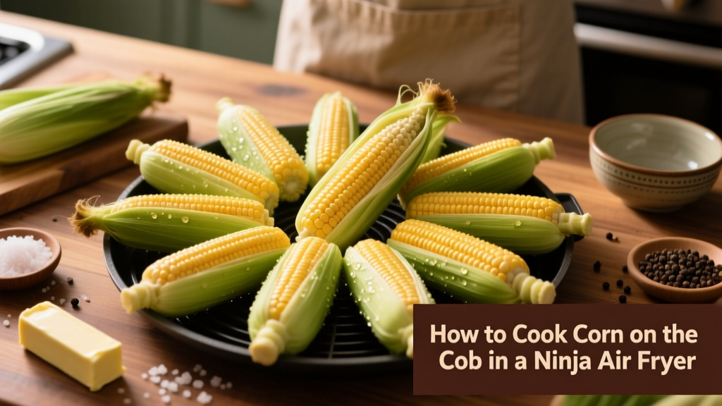 How to Cook Corn on the Cob in a Ninja Air Fryer